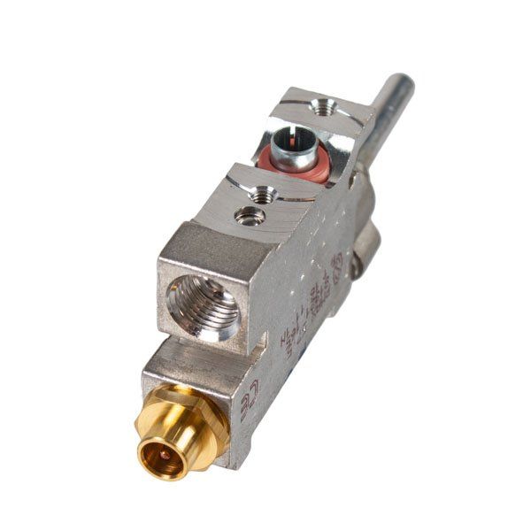 Зображення Кран газовий малого пальника для газової плити Electrolux (3970512210) 3970512210, зовнішній вигляд та деталі продукту
