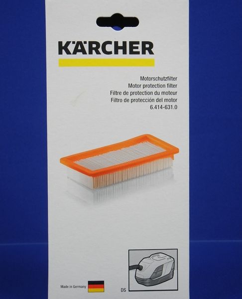 Изображение Фильтр для защиты двигателя пылесосов Karcher (6.414-631.0) 6.414-631.0, внешний вид и детали продукта