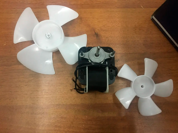 Изображение Электродвигатель вентилятора для холодильника Universal (MTF707RF) MTF707RF, внешний вид и детали продукта