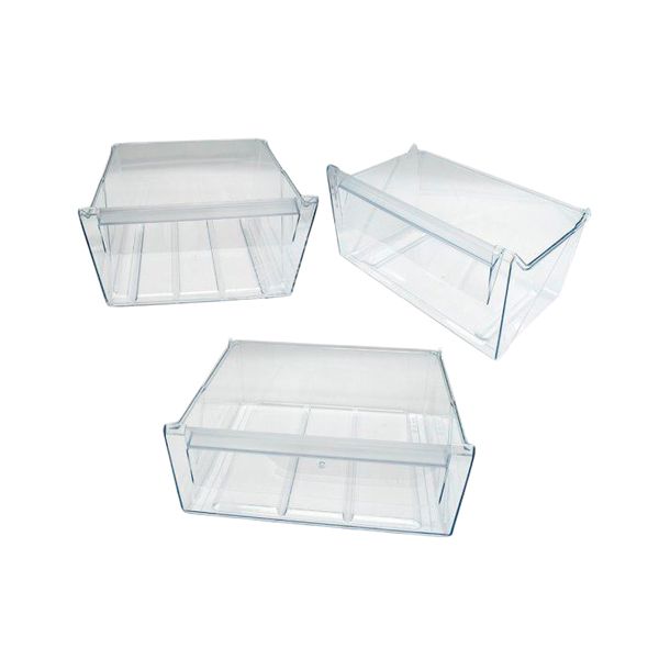 Зображення Комплект ящиків мороз. камери (верхній/середній/нижній) для холодильника Zanussi (4055419537) 4055419537, зовнішній вигляд та деталі продукту