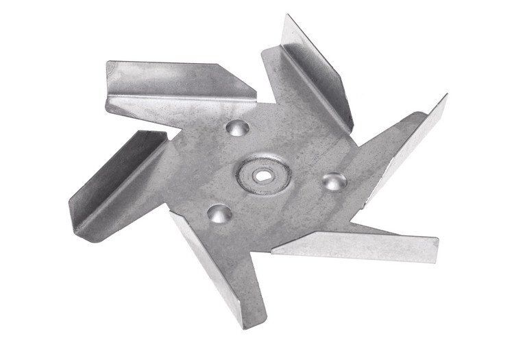 Зображення Крильчатка вентилятора для духовки Electrolux (3878453210) 3878453210, зовнішній вигляд та деталі продукту