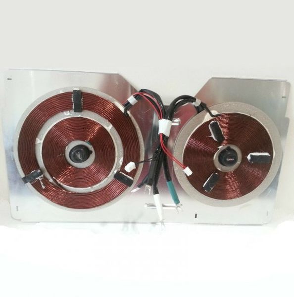 Зображення Конфорка подвійна (145-180мм) для індукційної плити Whirlpool 481010549100 481010549100, зовнішній вигляд та деталі продукту