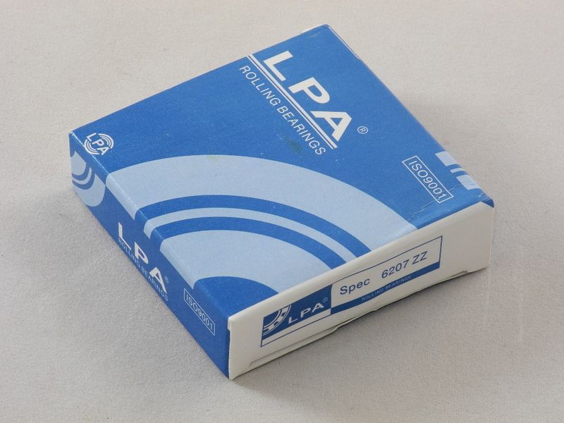Изображение Подшипник LPA 6207 ZZ (35x72x17) 6207, внешний вид и детали продукта