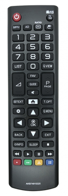 Изображение Пульт для телевизора LG (AKB74915325) AKB74915325, внешний вид и детали продукта