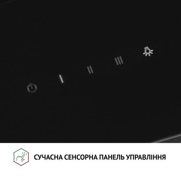 Вытяжка декоративная наклонная Perfelli DNS 6482 D 850 BL LED &mdash; фото 7