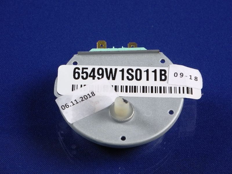 Зображення Мотор для мікрохвильової печі LG 21V (6549W1S011B), (6549W1S017D), (6549W1S011E) 6549W1S017D, зовнішній вигляд та деталі продукту