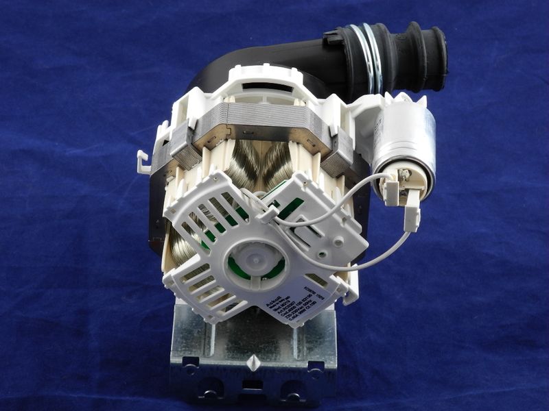 Зображення Мотор циркуляційний для посудомийної Whirlpool (480140103009), (481236158434), (480140101416) 481236158434, зовнішній вигляд та деталі продукту
