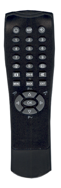 Изображение Пульт для телевизора Toshiba (CT-90400) CT-90400, внешний вид и детали продукта