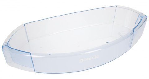 Зображення Полиця дверей для пляшок холодильника Gorenje 475x185 мм прозора (120079) 120079, зовнішній вигляд та деталі продукту