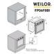 Духова шафа електрична WEILOR FPO6F8BI 5905538400757 фото 20