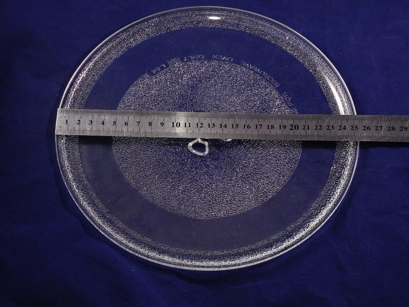 Зображення Тарілка СВЧ печі (універсальна) D=255 мм СВЧ 255УК, зовнішній вигляд та деталі продукту