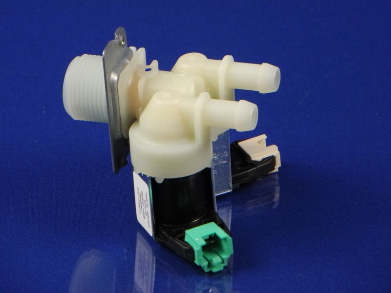Изображение Електроклапан впускний 2x180 з мікро фішкою Whirlpool (C00317274) (481228128468) 481228128468, внешний вид и детали продукта