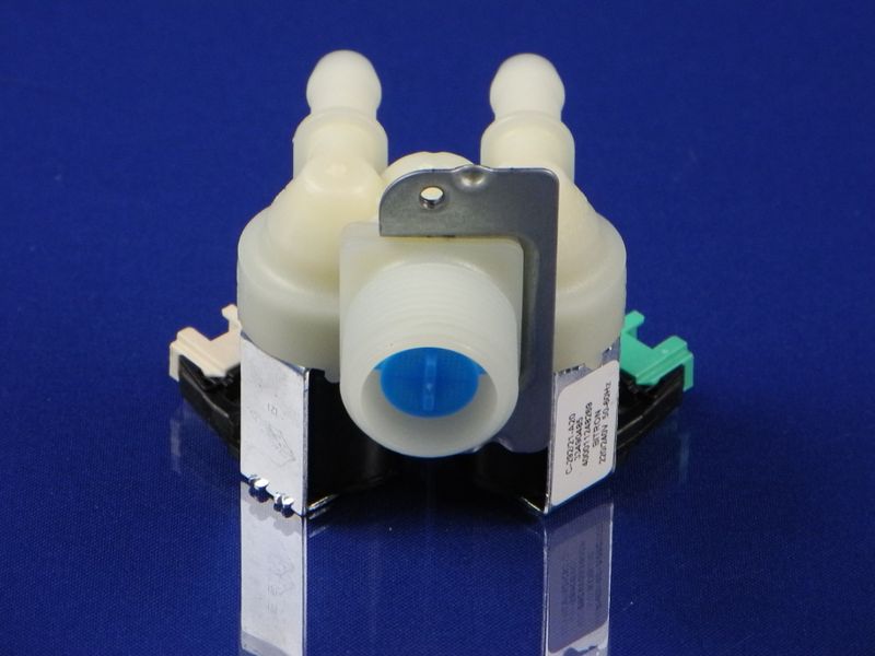 Изображение Електроклапан впускний 2x180 з мікро фішкою Whirlpool (C00317274) (481228128468) 481228128468, внешний вид и детали продукта