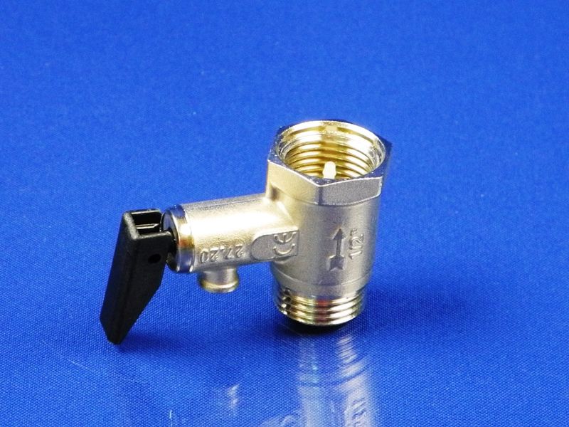 Зображення Запобіжний клапан для бойлера ICMA 1/2" (з ручкою) ICMA 1/2, зовнішній вигляд та деталі продукту