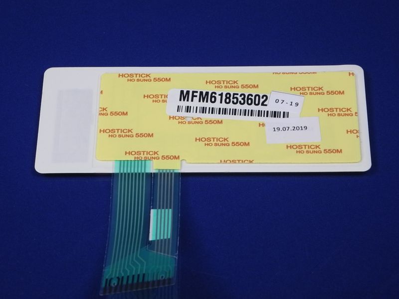 Зображення Клавіатура до мікрохвильової печі LG MS-1949G MH5949G (MFM61853602) MFM61853602, зовнішній вигляд та деталі продукту