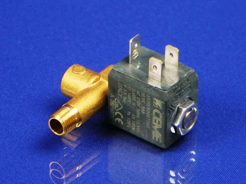 Изображение Клапан электромагнитный CEME для кофемашины Bosch 5528EN2.0S72AIF SERIE588 KFM-002, внешний вид и детали продукта