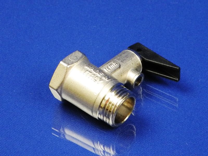 Зображення Запобіжний клапан для бойлера ICMA 1/2" (з ручкою) ICMA 1/2, зовнішній вигляд та деталі продукту