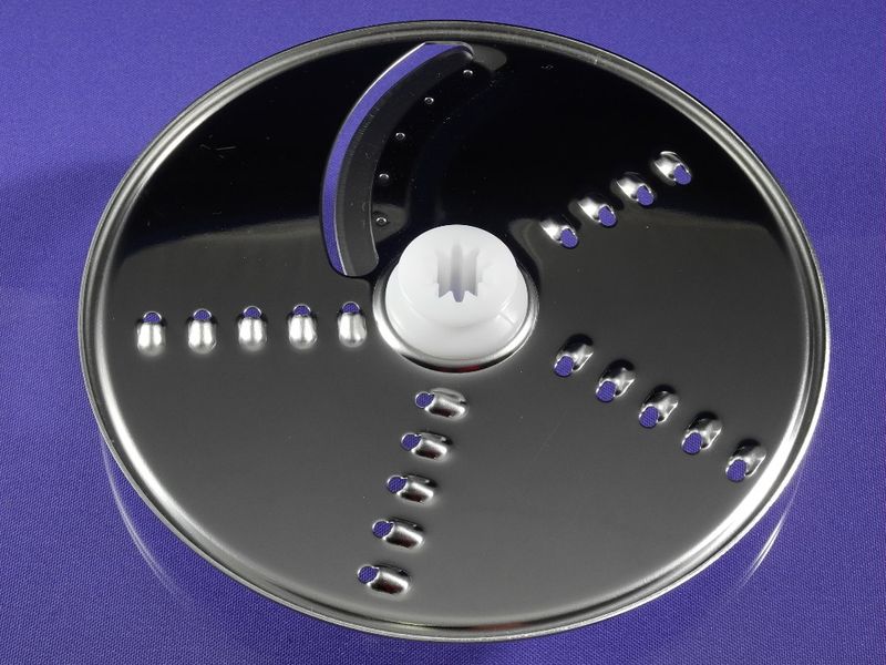 Изображение Двухсторонний диск (для тонкой нарезки/мелкой терки) для кухонного комбайна Kenwood (KW698601) KW698601, внешний вид и детали продукта