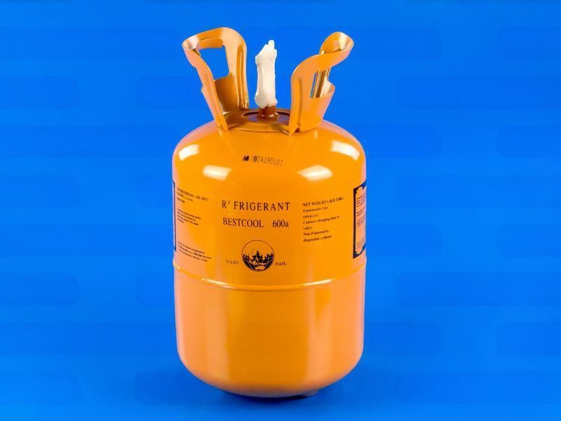 Зображення Фреон R600a ізобутан 3 кг у балоні з краном Bestcool №5/7                     , зовнішній вигляд та деталі продукту
