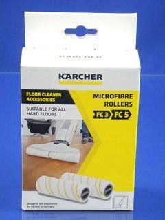 Изображение Комплект круглых валиков (2 шт.) для ручного пылесоса KARCHER (2.055-006.0) 2.055-006.0, внешний вид и детали продукта