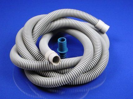 Drain hose for washing machines and dishwashers, 3 meters