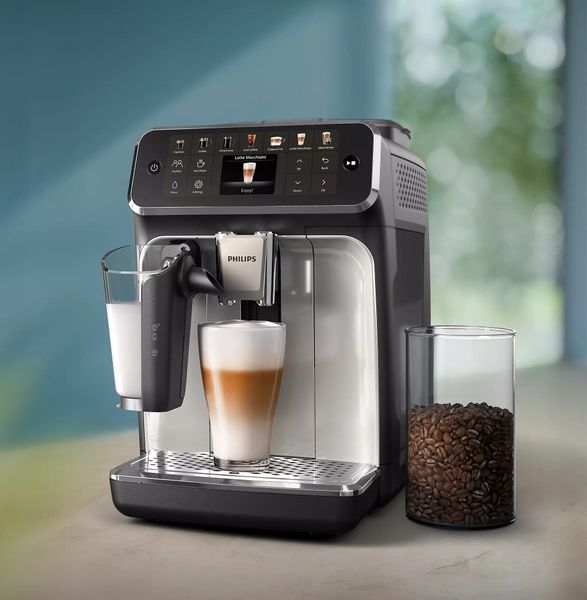 Изображение Кавоварка Philips Series 4400 EP4446/70 EP4446/70, внешний вид и детали продукта