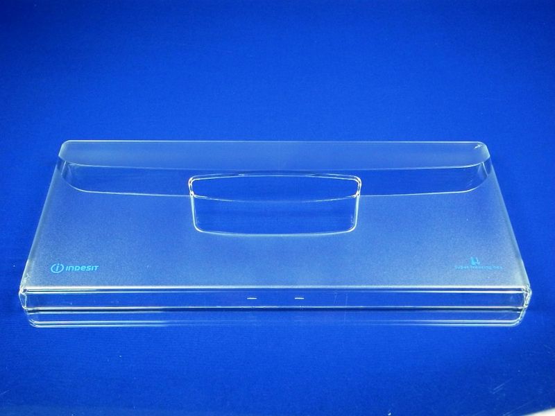 Зображення Передня панель середнього ящика морозильної камери Indesit-Ariston (C00291478) (482000023307) 291478, зовнішній вигляд та деталі продукту