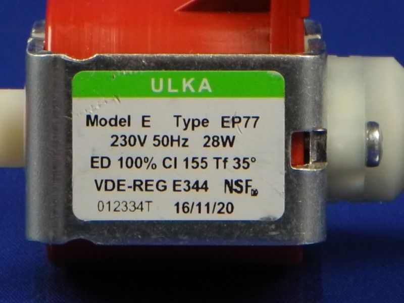 Зображення Насос (помпа) Ulka 28W для кавомашини Krups (MS-623470) т100053664, зовнішній вигляд та деталі продукту