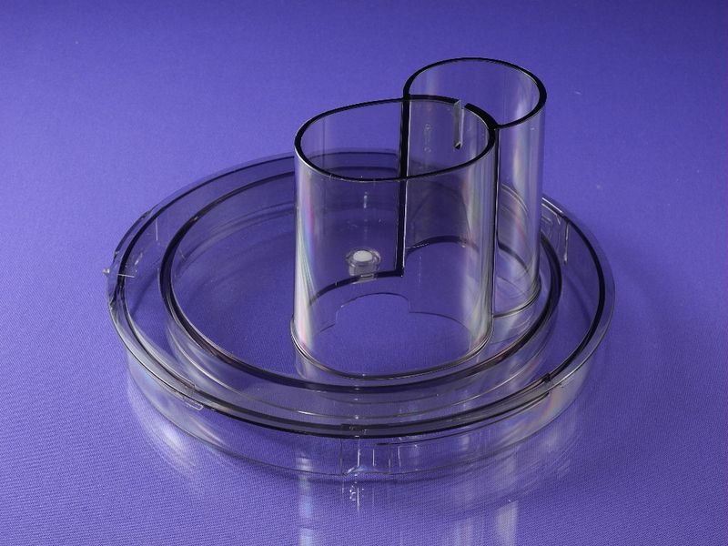 Зображення Кришка основної чаші кухонного комбайна Bosch (489136) 489136, зовнішній вигляд та деталі продукту