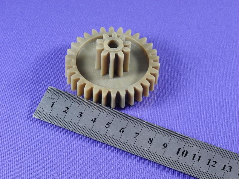 Зображення Пластикова шестерня для м'ясорубки Elenberg велика 64/24 (MG1530) 04.0038, зовнішній вигляд та деталі продукту