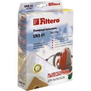 Filtero UNS 01 Extra universal synthetic bag set (3 bags)