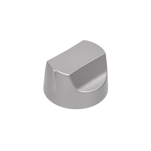 Зображення Ручка регулювання (універсальна) для електричної плити Zanussi сріблястий (3550456036) 3550456036, зовнішній вигляд та деталі продукту
