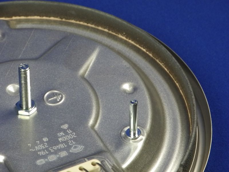 Зображення Конфорка для електроплити, D=220 мм. потужність 2000W, EGO (Italy) (C00197004), (481925998505) 00000007224, зовнішній вигляд та деталі продукту