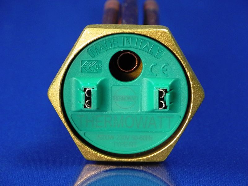 Зображення Тен бойлера Ariston 1500 W різьблення 5/4" з портом анода 6 мм. (Thermowatt) (182315) 182315-1, зовнішній вигляд та деталі продукту