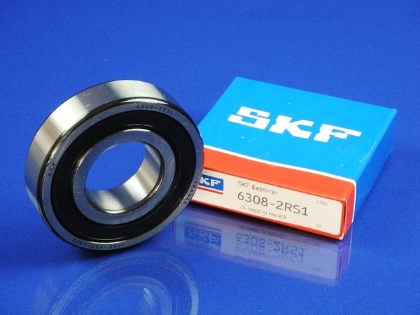 Зображення Підшипник SKF 6308 2RS 40x90x23 mm IT в коробці BRG330UN BRG330UN, зовнішній вигляд та деталі продукту
