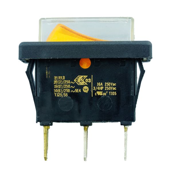 Изображение Сетевая кнопка с подсветкой, со съёмной крышкой Twin Aquatherm (112141) 112141, внешний вид и детали продукта