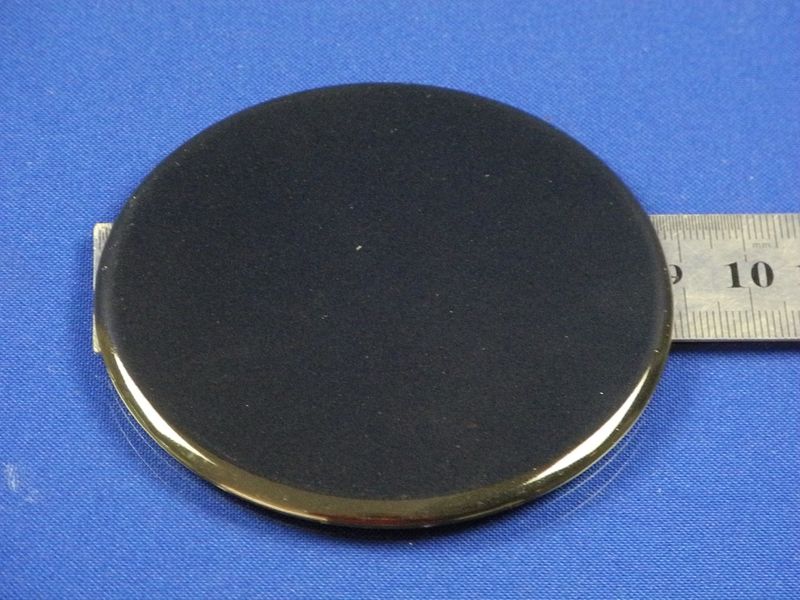 Зображення Кришка пальника велика чорна (емаль) Гефест Гефест20, зовнішній вигляд та деталі продукту