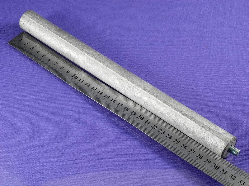 Зображення Анод для бойлера різьблення M8*10 D=25,5 мм, L=300 мм. 10*8, зовнішній вигляд та деталі продукту
