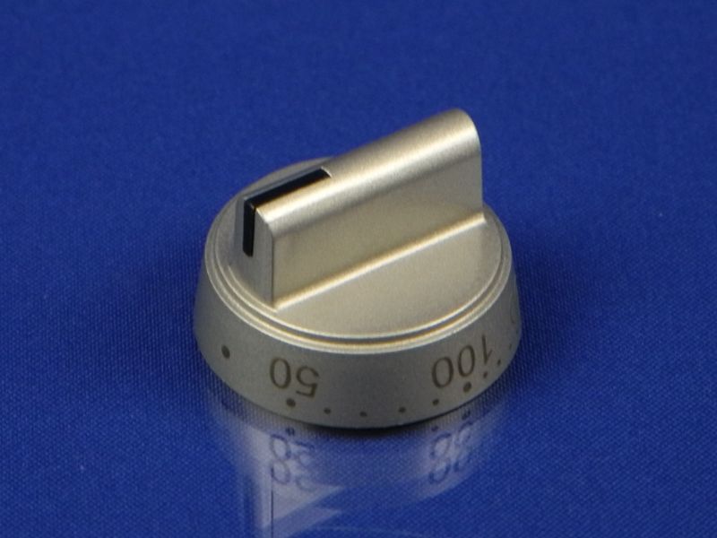 Изображение Ручка серебристого цвета для регулировки температуры духовки Hansa (9070461) т100053608, внешний вид и детали продукта