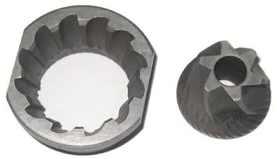 Зображення Жорна конусні металеві пара для кавомашини Saeco 226473500 (531196) 531196, зовнішній вигляд та деталі продукту
