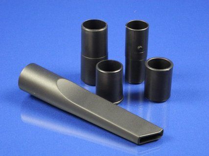 Universal thin crevice tool for vacuum cleaners with adapters (Italy O-032)