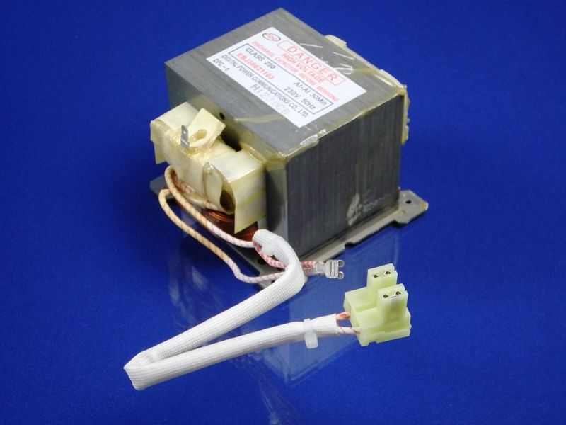 Зображення Трансформатор високовольтний для мікрохвильової печі LG (EBJ38621104), (EBJ38621103) EBJ38621103, зовнішній вигляд та деталі продукту