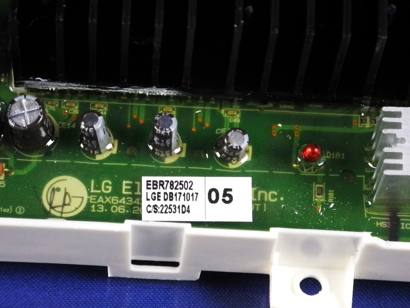 Зображення Модуль керування пральної машини LG (EBR78250205) EBR78250205, зовнішній вигляд та деталі продукту