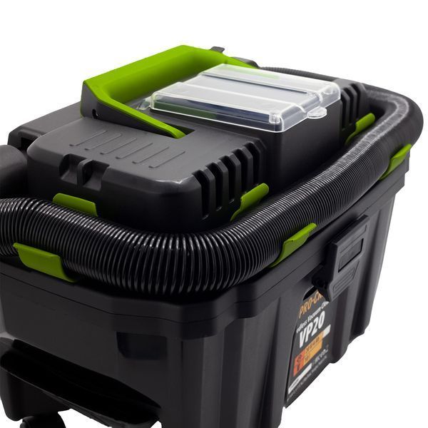 Изображение Аккумуляторный пылесос Procraft VP20 &ndash; для строительных работ 030217, внешний вид и детали продукта