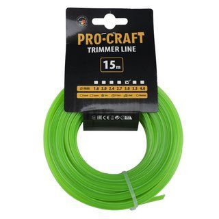 Зображення Волосінь зірка Procraft 3мм 15м &ndash; для ефективного догляду за газоном ZI-3/15, зовнішній вигляд та деталі продукту