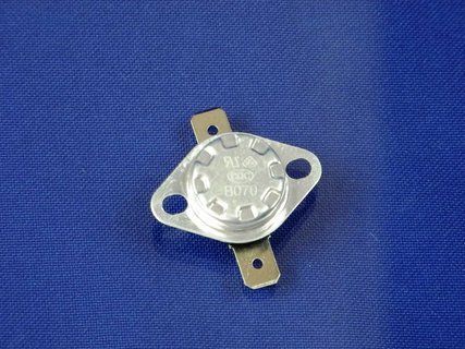 Зображення Термозапобіжник (універсальний) 10A/250V/70&deg;C (KLS5-KSD301A-10A-70-BF1) KSD301A-10A-70, зовнішній вигляд та деталі продукту