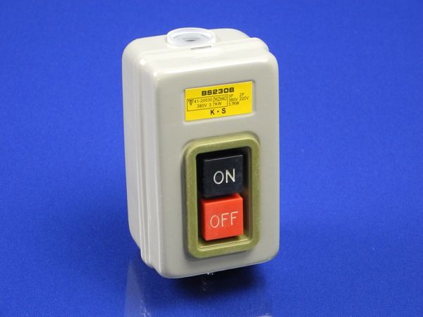 Изображение Пускатель (пост управления, выключатель-разъединитель) BS 230B (3.7 kW, до 380V) P2-0089, внешний вид и детали продукта