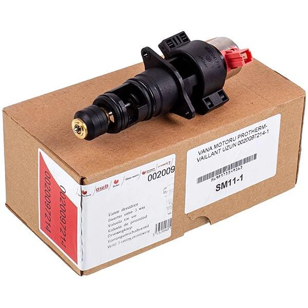 Зображення Сервопривід триходового клапана для газового котла Vaillant ecoTec, Protherm Panther (0020097214) 0020097214-a, зовнішній вигляд та деталі продукту