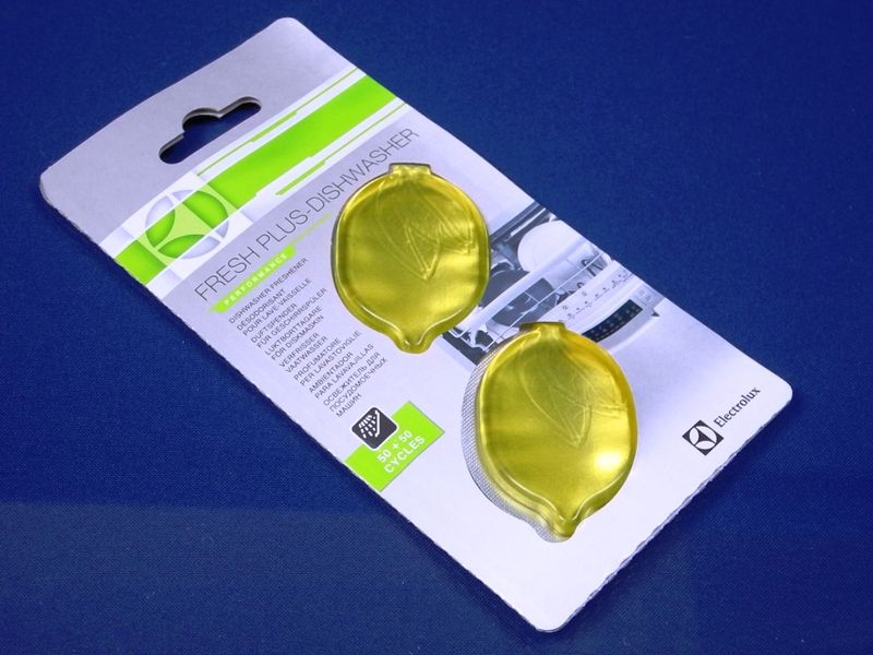 Зображення Ароматизатор для посудомийних машин лимон Electrolux Accessories (902979290) 93675, зовнішній вигляд та деталі продукту