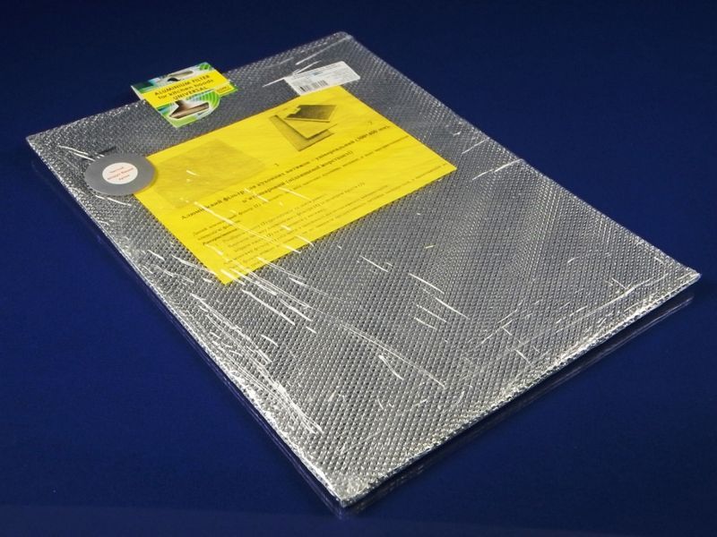 Изображение Универсальная сетка фильтра вытяжки алюминиевая 300x400 мм. 300 x 400, внешний вид и детали продукта
